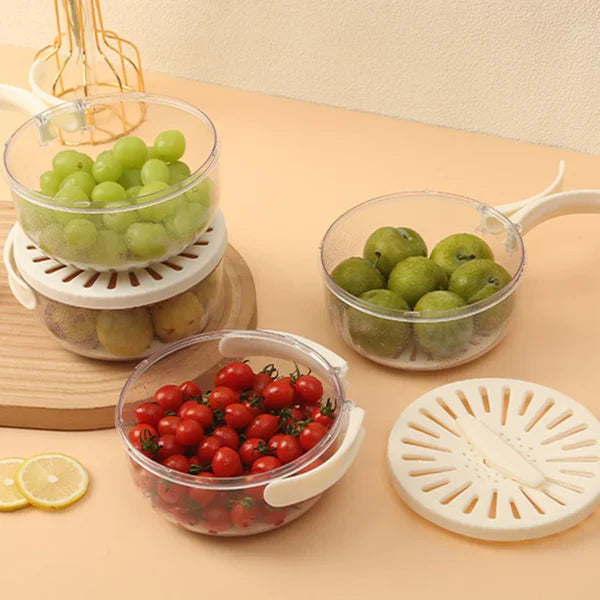Fruit And Vegetable Draining Basket