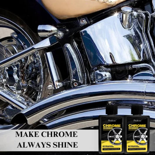 Metal and chrome shiner
