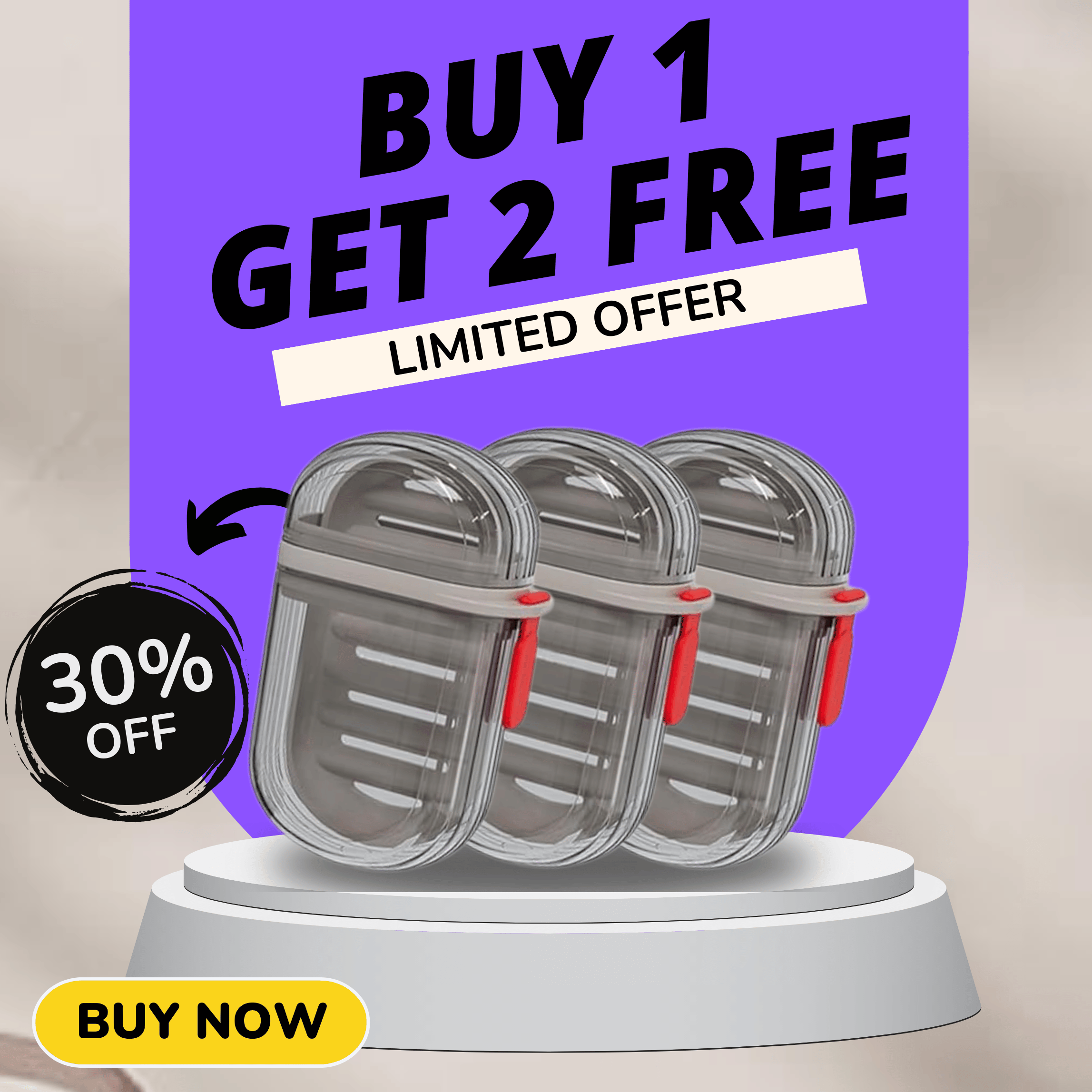 🔥 BUY 1 GET 2 FREE 🔥PORTABLE LEAK-PROOF SOAP BOX